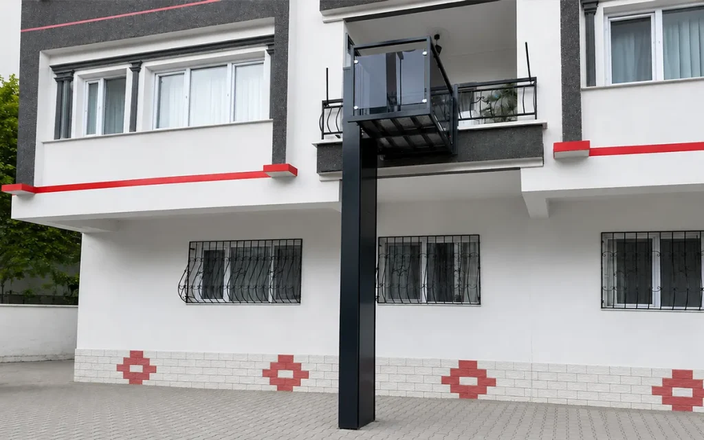 Dış Cephe Engelli Asansörü